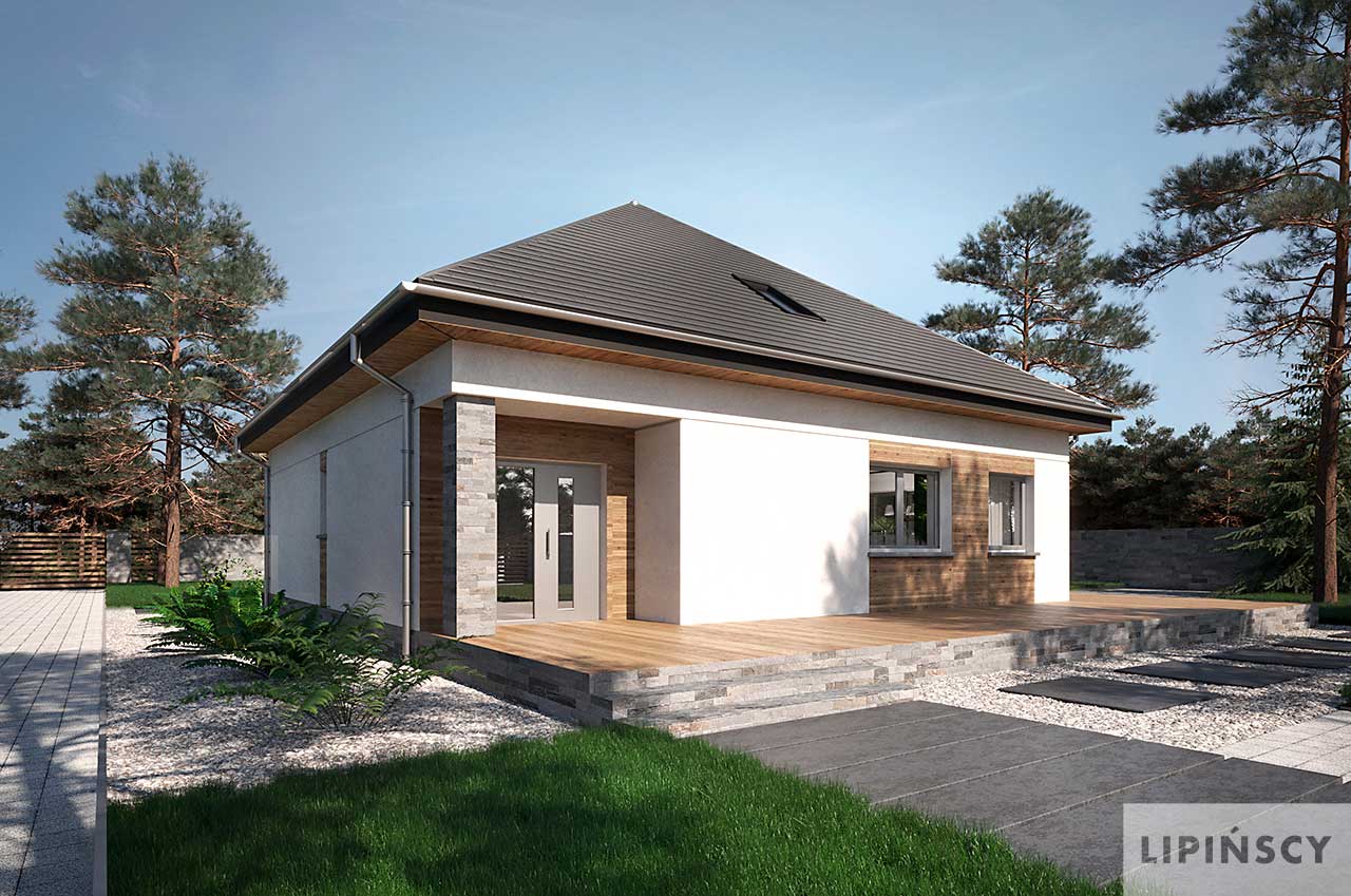 Przedstawiamy nowy projekt domu z poddaszem: Oradea DCP408